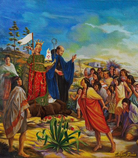 Evangelización del Pueblo de Santa Ursula Xitla